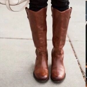 SOLD - FRYE Melissa Button Riding Boot